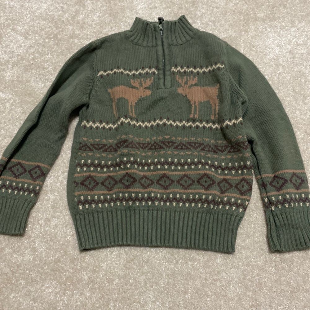 Newton trading company 24 months quarter zip sweater